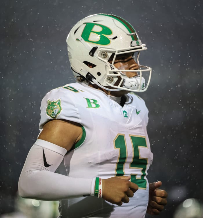 Buford's Dylan Raiola 11/13/2023